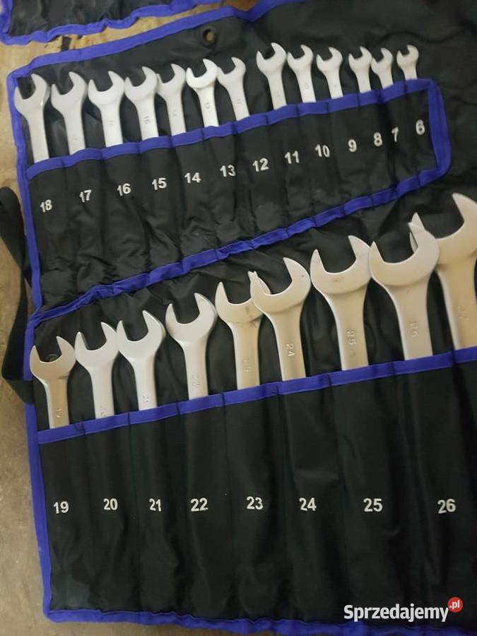 ZESTAW KLUCZE PŁASKO OCZKOWE 25 632mm BASS Głogowa