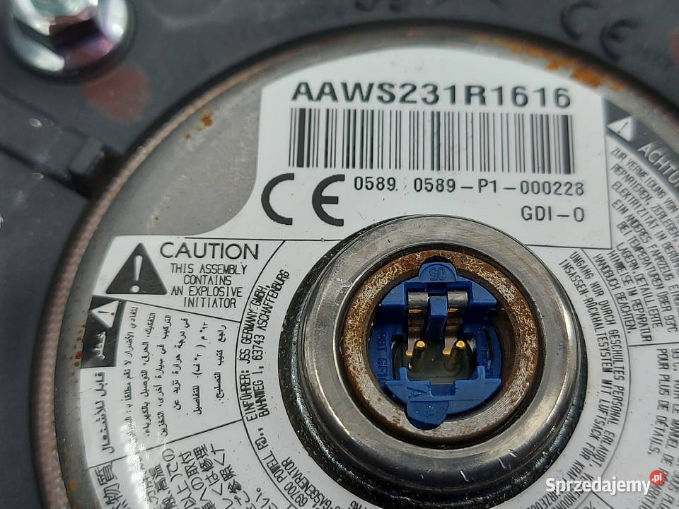 CITROEN DS3 12r poduszka AIRBAG Poduszki powietrzne Kielce