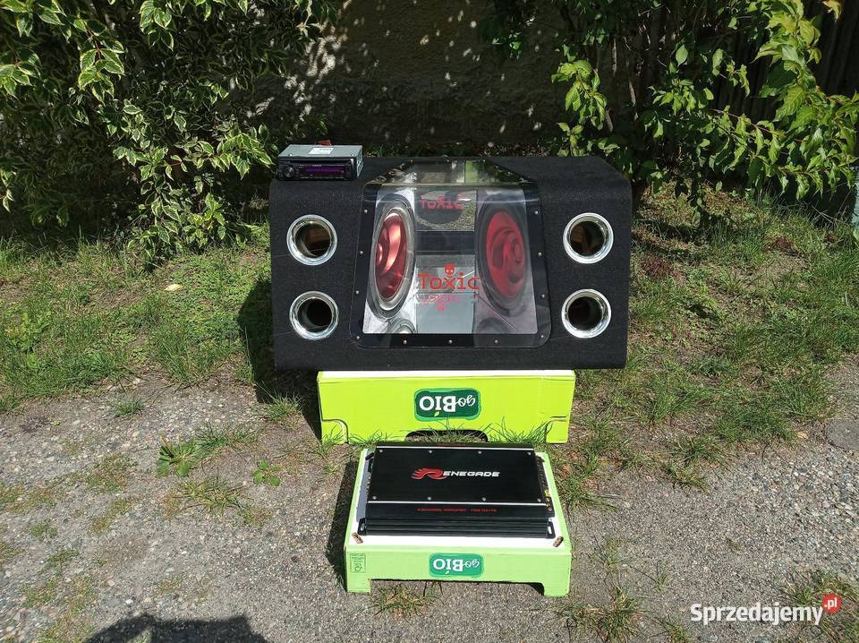 Tuba Skrzynia Basowa Subwoofer TOXIC DUAL Dzierżoniów sprzedam