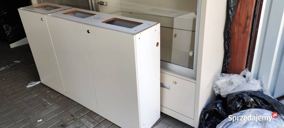 Meble jubilerskiesklepowe szafka komoda zamykana mazowieckie Warszawa