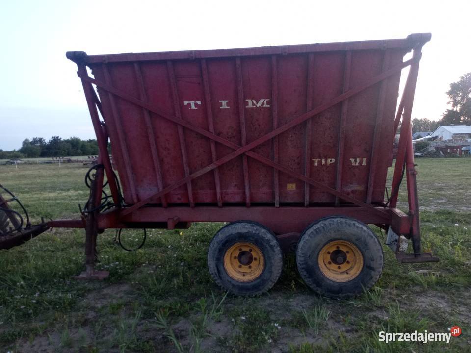 Przyczepa wywrotka 6 t Tim