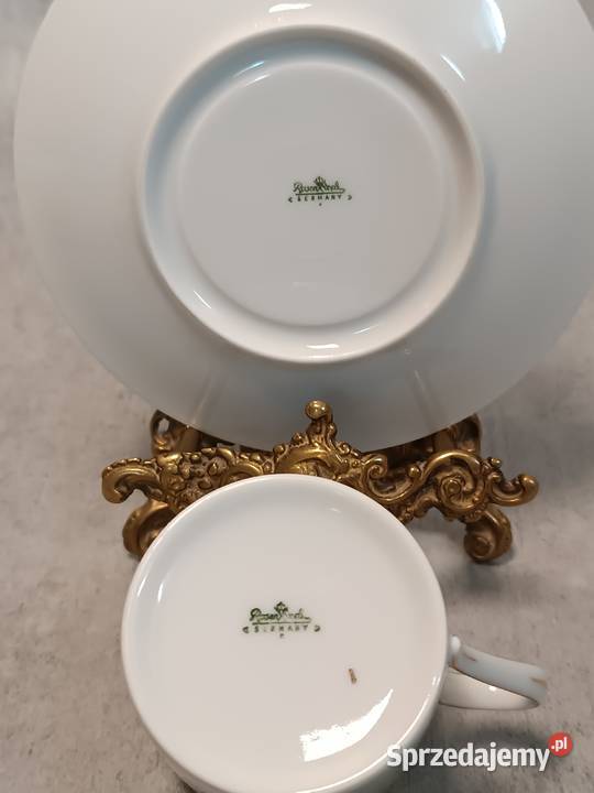 Rosenthal Filiżanka Śniadaniówka Duet Róże Moss Augustów