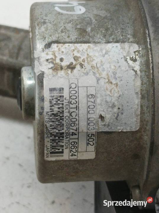 MAGLOWNICA PRZEKŁADNIA EUROPA 6700003502 Citroen Rok produkcji 2016