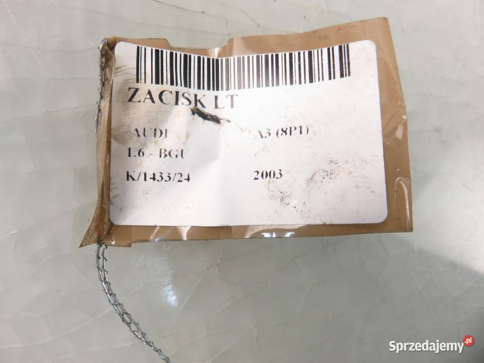 ZACISK LEWY TYŁ AUDI A3 8P 16