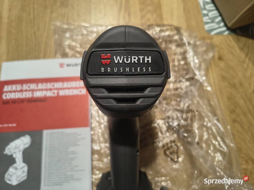 Klucz udarowy wurth 1 2 lubuskie Skwierzyna