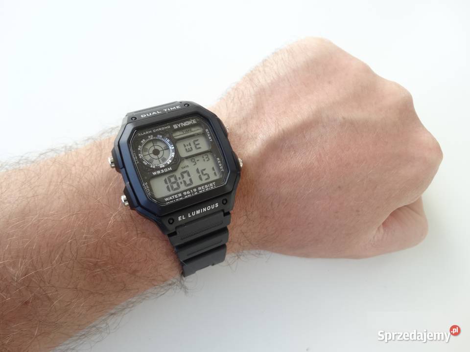 Zegarek męski cyfrowy Synoke elektroniczny męskie Gorzów Wielkopolski