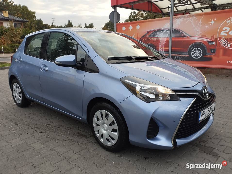 toyota yaris salon serwis I wł 45 przebiegu immobilizer mazowieckie Warszawa
