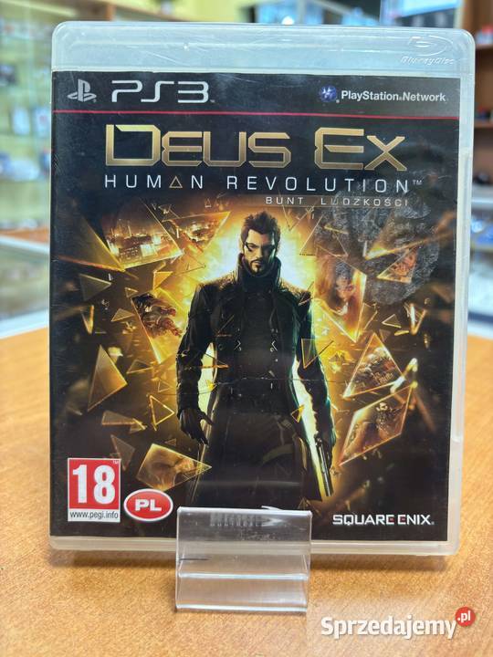 Gra na PlayStation 3 Deus Ex Human Revolution strzelaniny Kultura i Rozrywka Elbląg