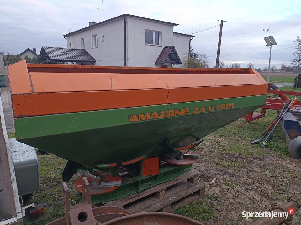 Amazone ZAU 1801 rozsiewacz kuhn rauch sulky Złotniki Kujawskie