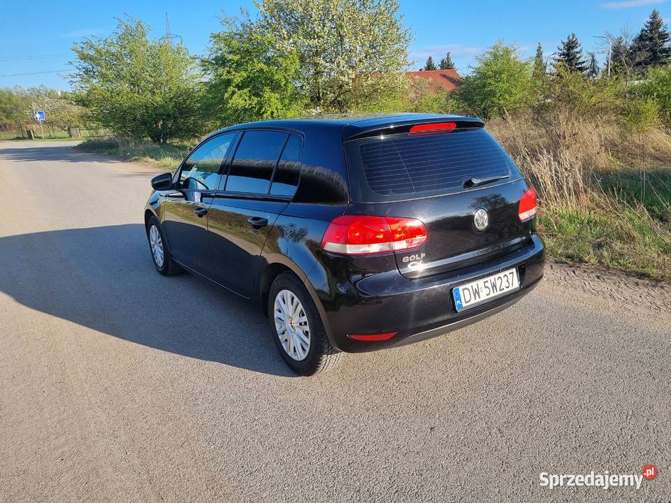 Volkswagen Golf VI 14 benzyna 2010 153 benzyna Wrocław