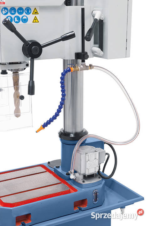 Wiertarka stołowa GB 30 T z chłodzeniem Bernardo Produkcja Bydgoszcz