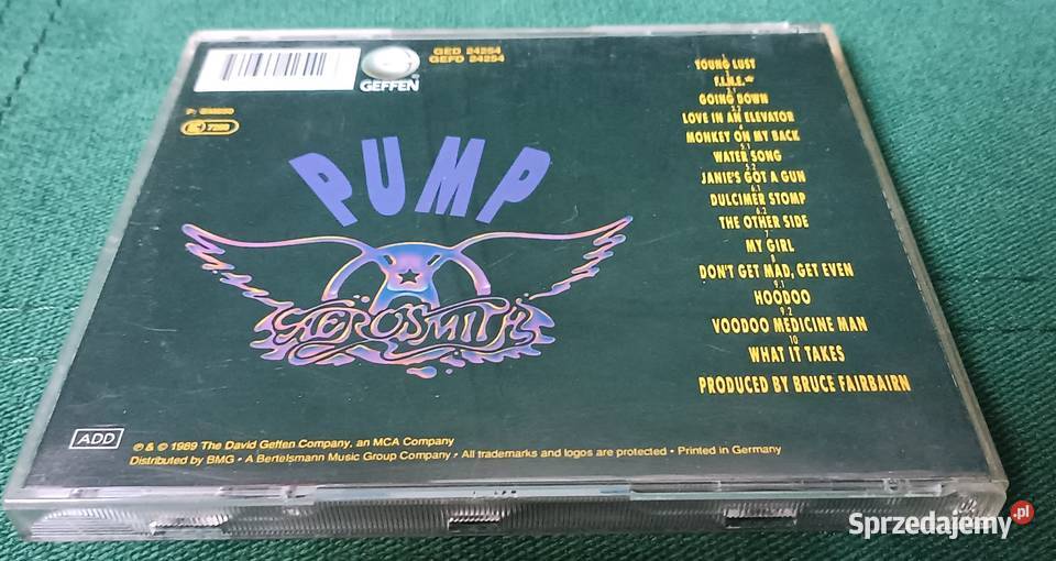 Aerosmith Pump CD CD małopolskie Zbylitowska Góra