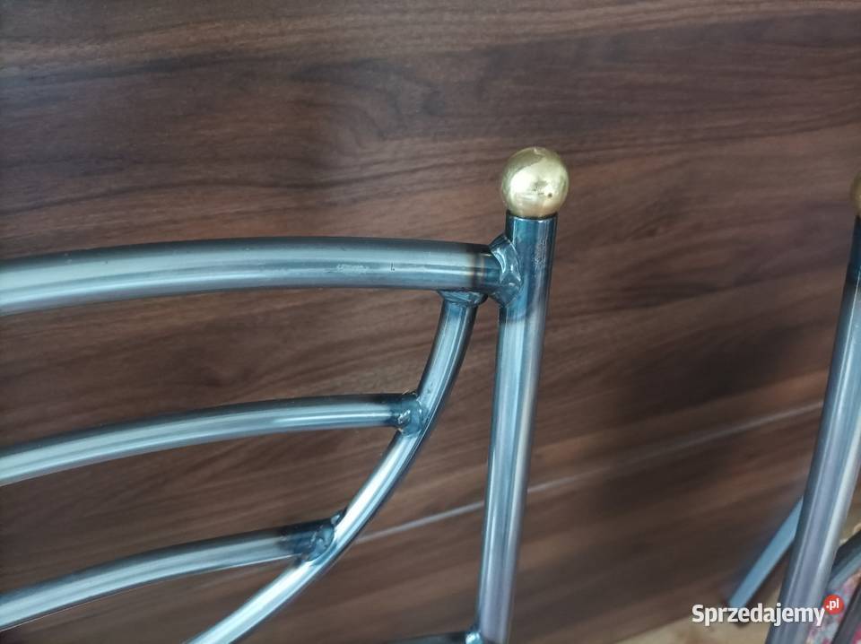 6 sztuk krzeseł z stali nierdzewnej lakierowane Lubartów