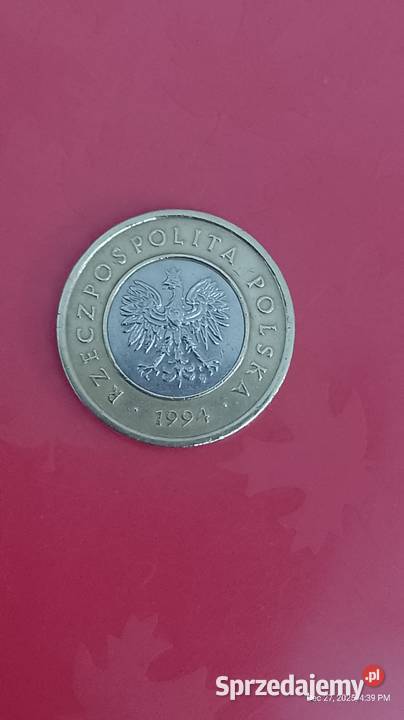 Moneta 2 z 1994 SALE Numizmatyka Jastrzębie-Zdrój