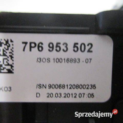 PRZEŁĄCZNIK ZESPOLONY VW TOUAREG 7P6953502 wielkopolskie Rakoniewice sprzedam