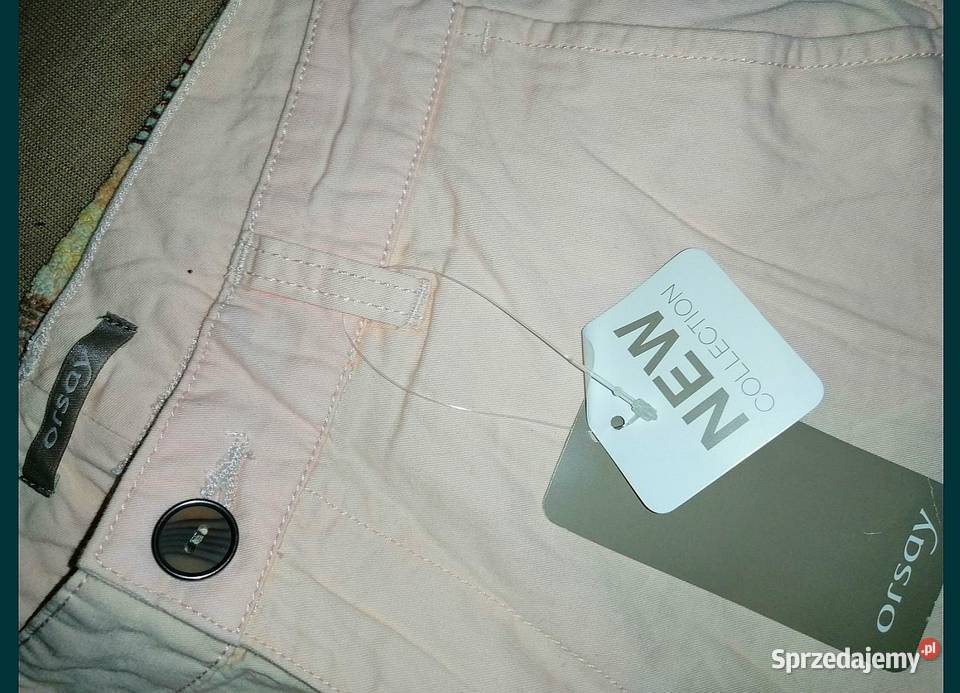 Nowe z metką spodnie materiałowe BAWEŁNIANE xs s Rozmiar 34(XS) wielkopolskie Leszno