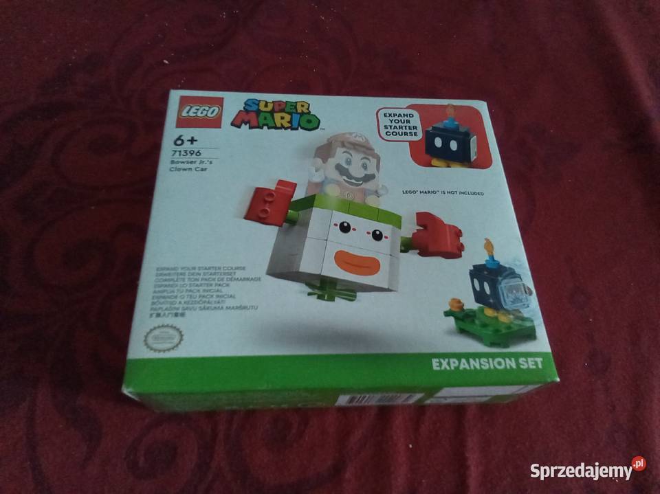 Lego super Mario 71396 samochód klauna Bowsera mazowieckie Warszawa