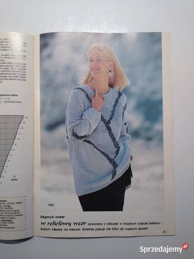 Mała Diana 111998 Robótki na drutach pomorskie Gdańsk