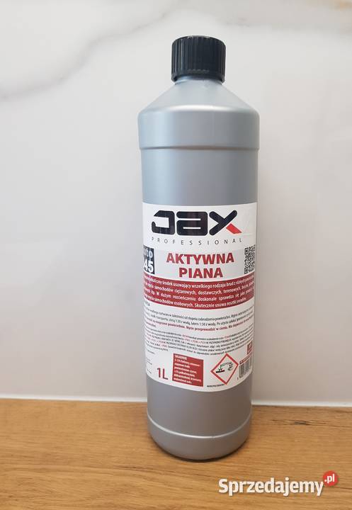 JAX PROFESSIONAL Aktywna Piana Auto 045 1L wielkopolskie Golina sprzedam