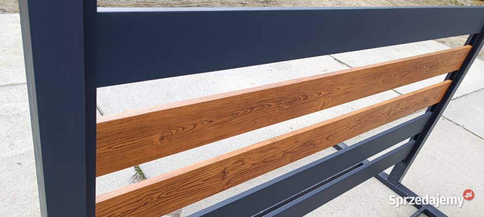 Przęsło ogrodzeniowe palisadowe nowoczesne