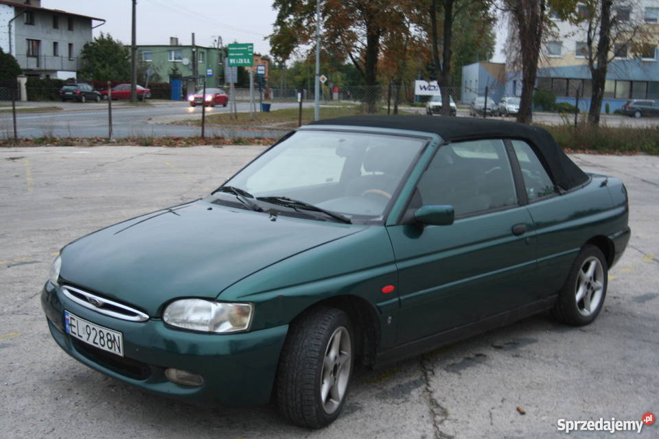 Ford Escort 16 16V Cabrio GHIA 2/3 łódzkie Zgierz