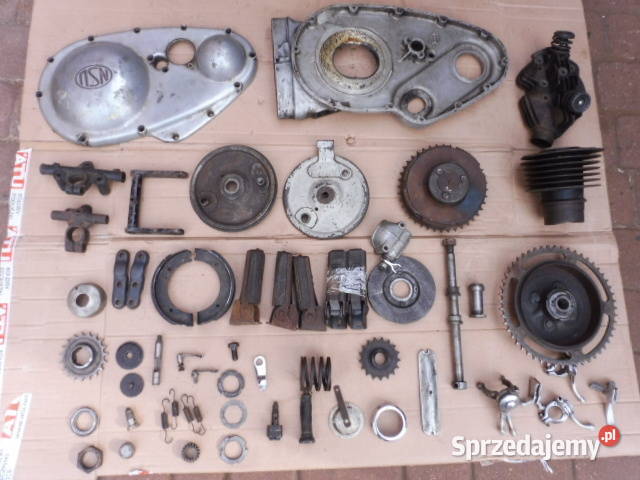 NSU 251 OSL 201 OS CZESCI ROZNE Silniki i osprzęt Drzycim sprzedam