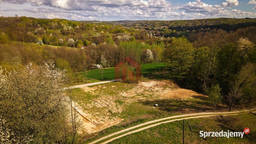 Działkę sprzedam Chmielnik Chmielnik 1362m2 sprzedam