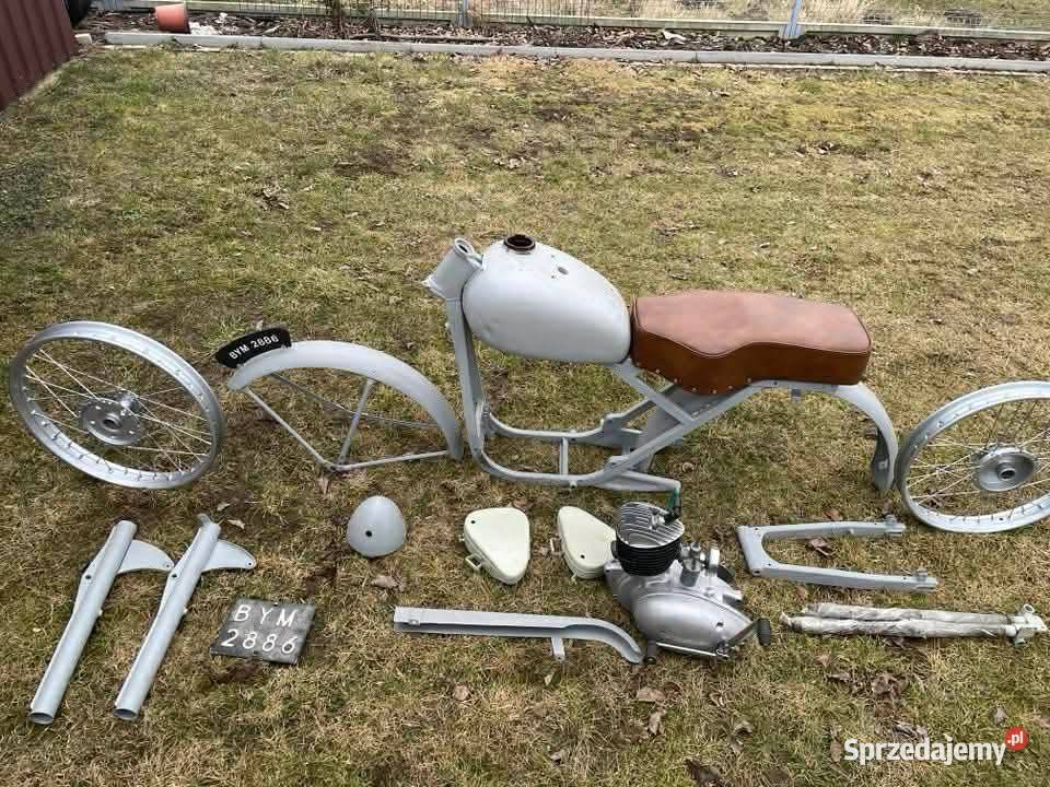 WFM 125 1957r Motocykle, skutery, quady Ostrzeszów