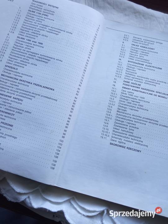 Fiat Tipo i Tempra książka instrukcja obsługi Szczecin