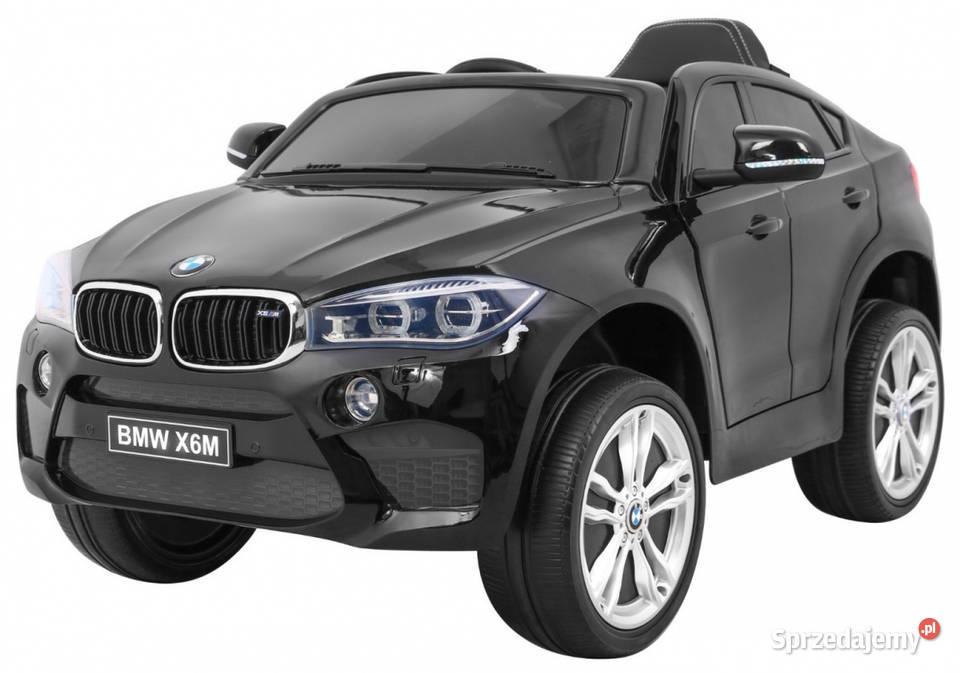 Auto na akumulator BMW X6M czarne EVA 2x45W Warszawa