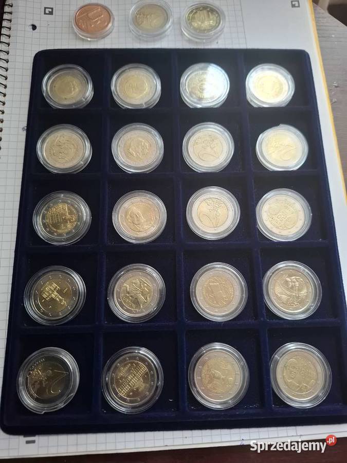 Zestaw monet kolekcjonerskich niemieckich 2 euro