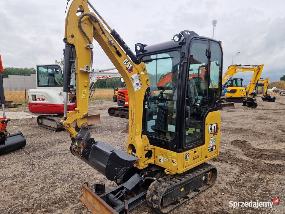 Minikoparka CATERPILLAR CAT 3016 2022r przebieg nie Ryżki