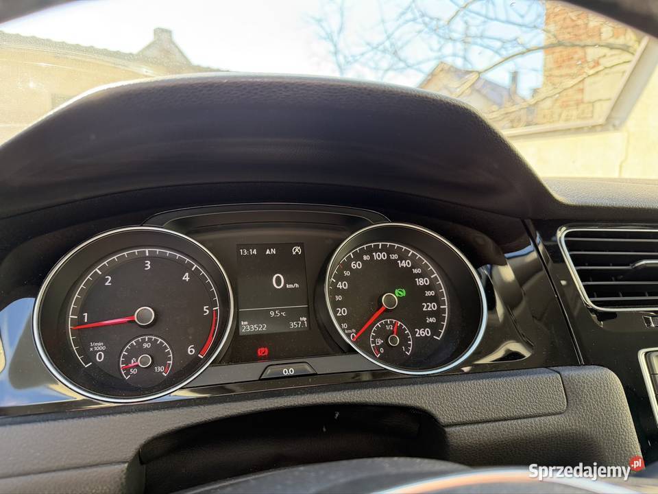 VW GOLF 7 asystent parkowania wielkopolskie Jutrosin