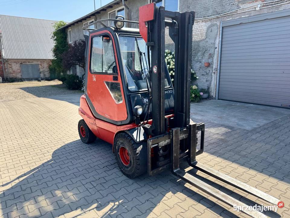 Wózek widłowy LINDE H30D03 3t DIESEL 1997 z Zabór