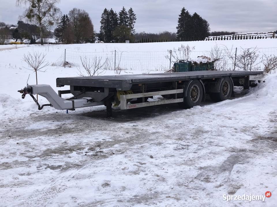 Przyczepa platforma laweta tandem do maszyn 2 Mrągowo