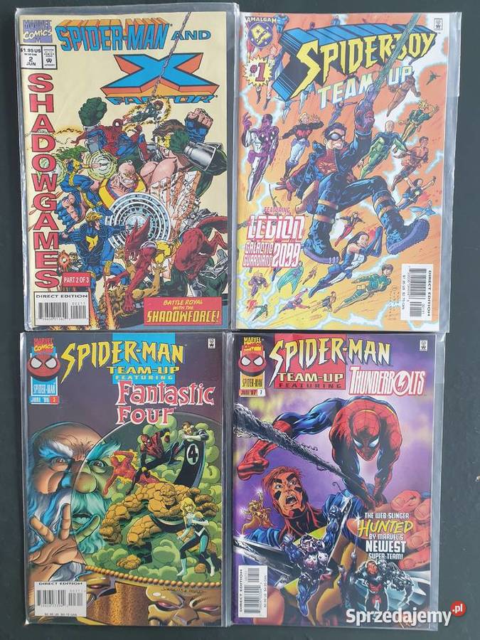 SpiderMan zestaw 21 oryginalnych komiksów USA Gdynia