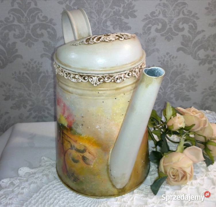 Konewka Rękodzieło Decoupage VintagePrezent Stalowa Wola