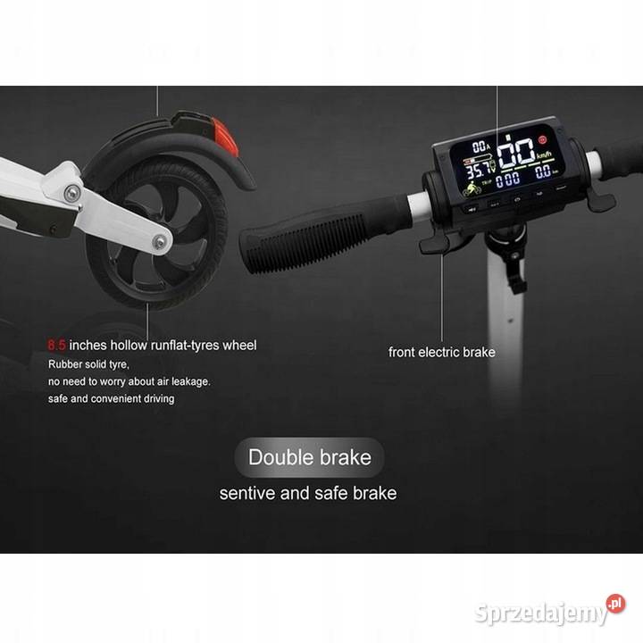 Hulajnoga elektryczna AOVO S3 Grodzisk Mazowiecki sprzedam