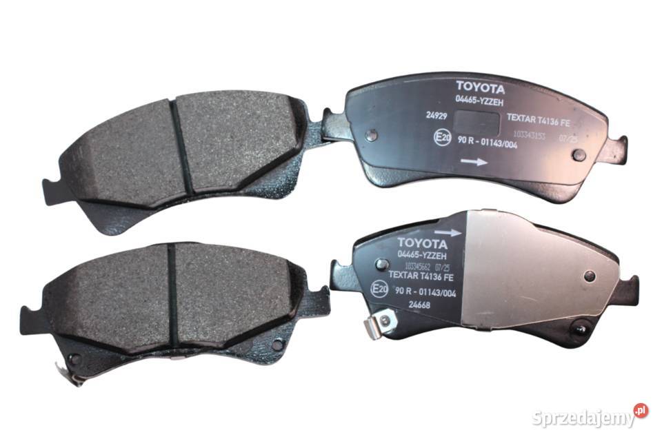 TOYOTA Auris Avensis Corolla Oryginal klocki Kąty Wrocławskie