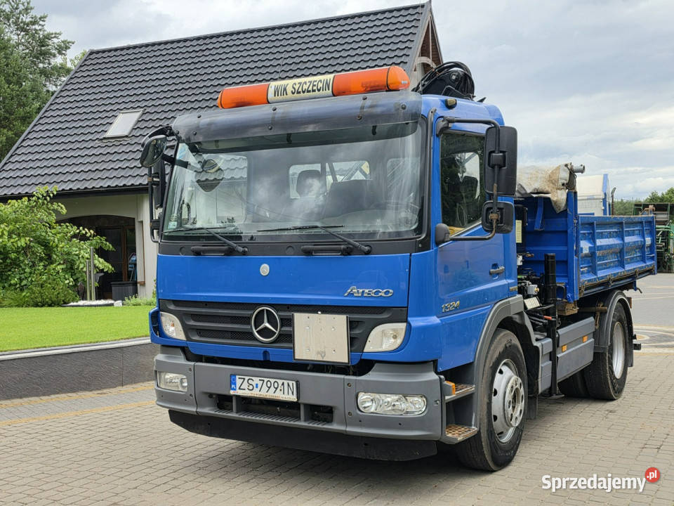 Mercedes Atego 1324 Euro 4 Wywrotka 3stronna HDS 183000km kujawsko-pomorskie Skępe sprzedam