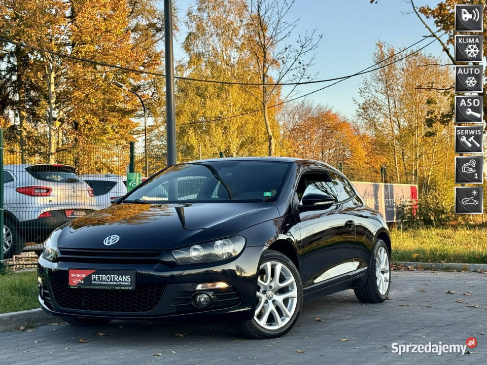 Volkswagen Scirocco 20 TDI 140 Tempomat Alufelgi Rok produkcji 2009 warmińsko-mazurskie Mrągowo sprzedam