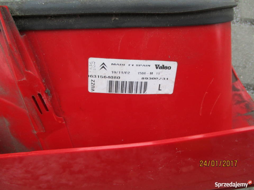 CITROEN XSARA PICASSO LAMPA TYLNA Części