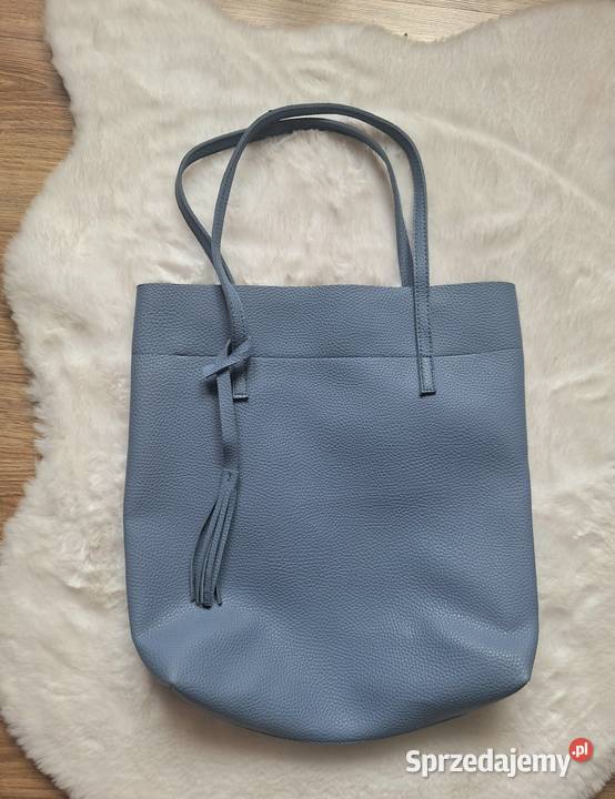 Świetna niebieska torba torebka na ramię Kraków sprzedam