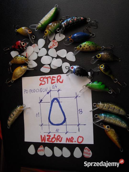 Stery do woblerów WZÓR 1 z z 15 mm 50 Kłodzko