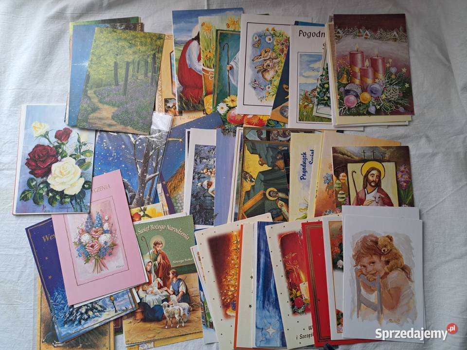 Kartki pocztowe około 80 sztuk Brzesko