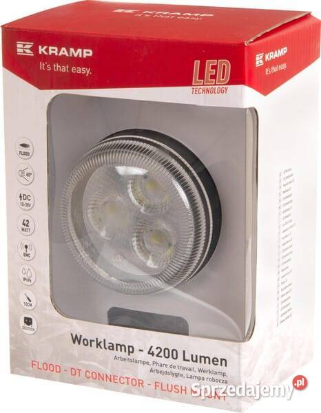 Lampa robocza LED do Claas Case IH Fendt Lindner Kamionna