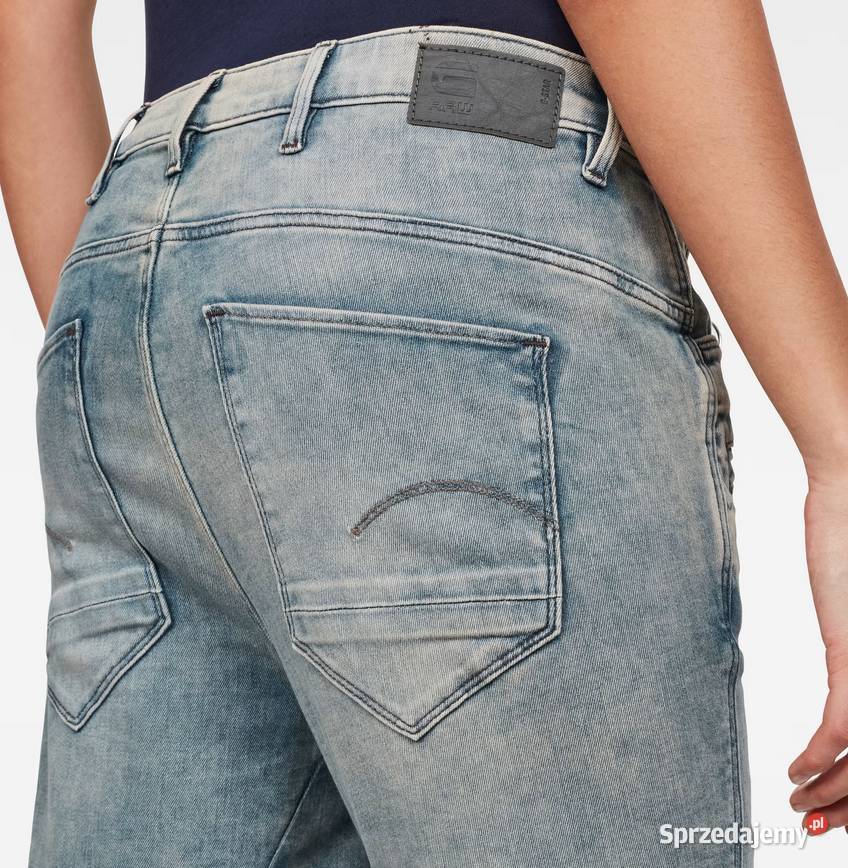 GSTAR RAW SPODNIE JEANS DŻINSY BOYFRIEND 3D 38 M Kalisz
