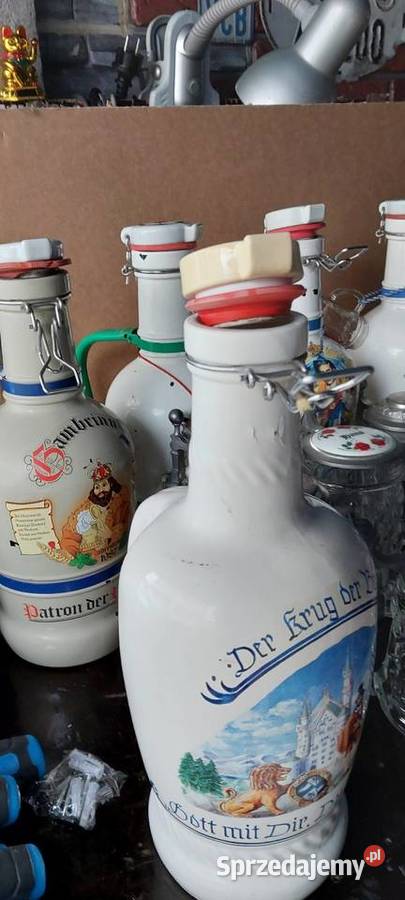 Kufle butelki ozdobne okazjonalne Lipsko sprzedam