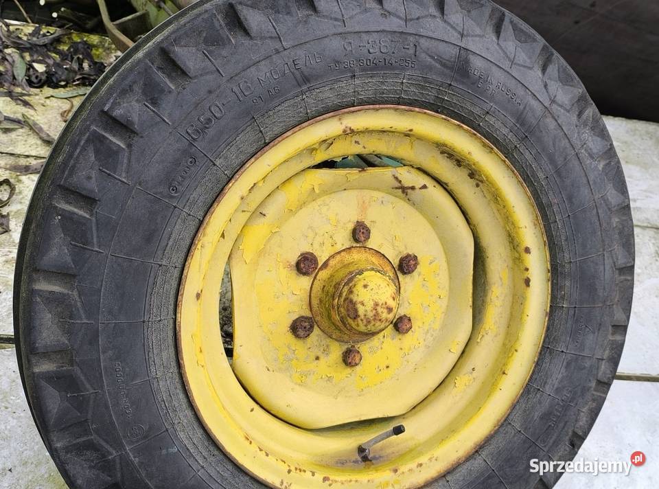 Oś kombajn tylna z kołami Świdrówka