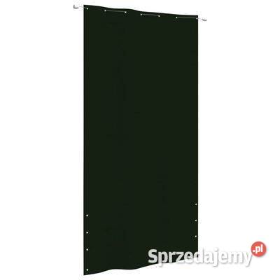 Parawan balkonowy ciemnozielony 140x240 tkanina Warszawa sprzedam